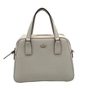 Kate Spade Cameron Street Little Babe White Saffiano Leather Crossbody Satchel